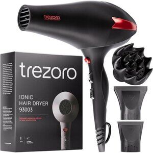 Diffuser Hair Dryer - Professional Ionic Hair Dryer with Powerful 2200W Motor